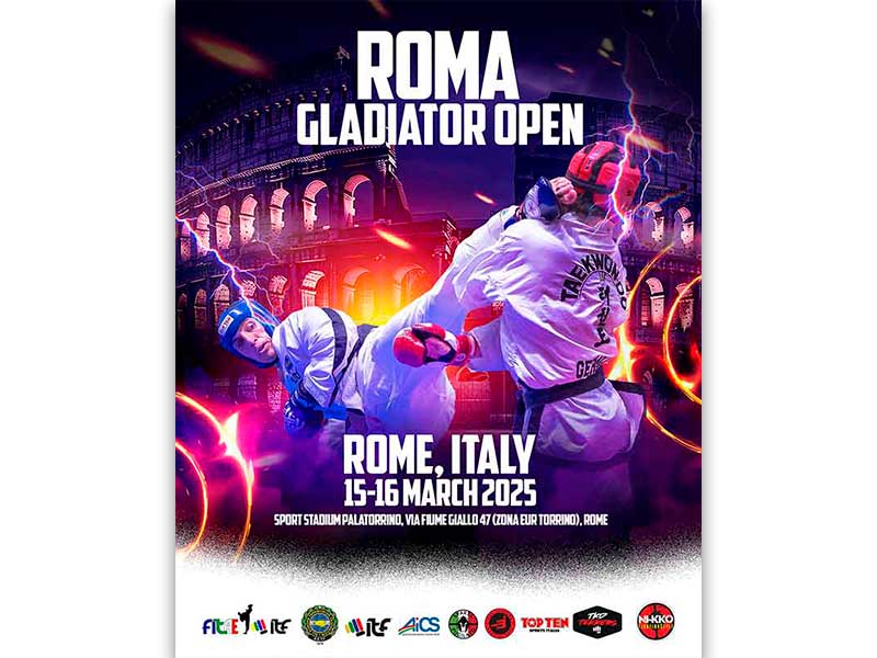  Roma Gladiator Open Taekwon-Do ITF Championship