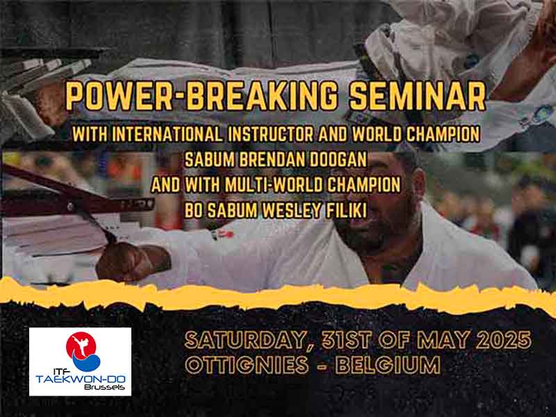 Power Breaking Seminar – Ottignies, Belgium